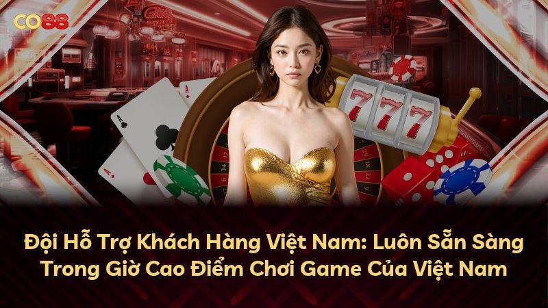 Đội Hỗ Trợ Khách Hàng Việt Nam: Luôn Sẵn Sàng Trong Giờ Cao Điểm Chơi Game Của Việt Nam