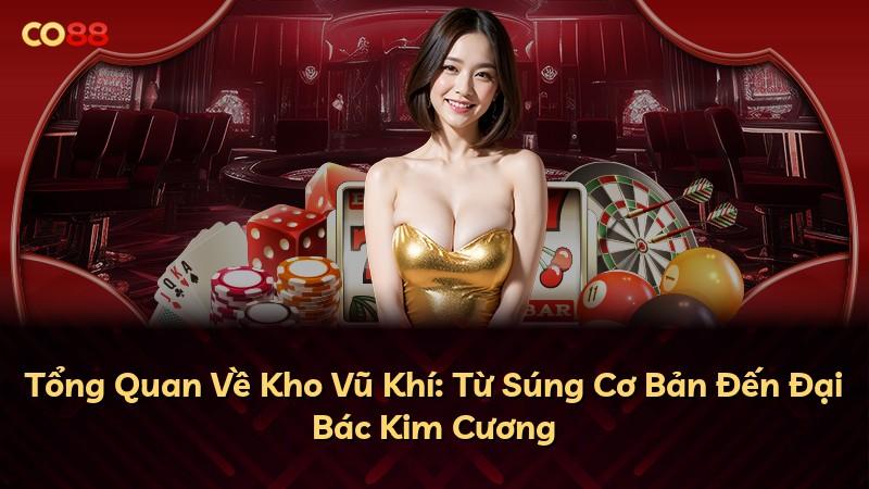 Tổng Quan Về Kho Vũ Khí: Từ Súng Cơ Bản Đến Đại Bác Kim Cương